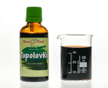 Topolovka - bylinné kapky (tinktura) 50 ml