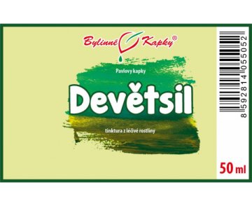 Devětsil - bylinné kapky (tinktura) 50 ml