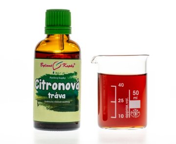 Citronová tráva - bylinné kapky (tinktura) 50 ml