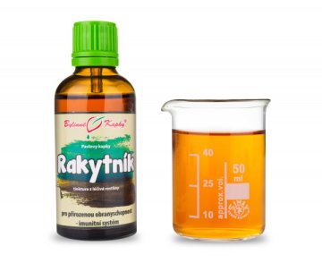 Rakytník - bylinné kapky (tinktura) 50 ml