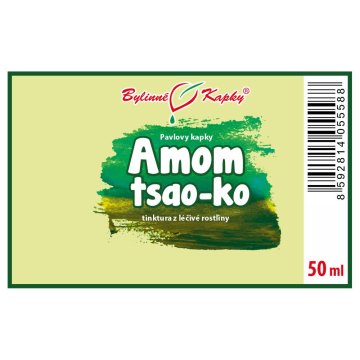 Amom tsao-ko (TCM) - Pavlovy bylinné kapky (tinktura) 50 ml