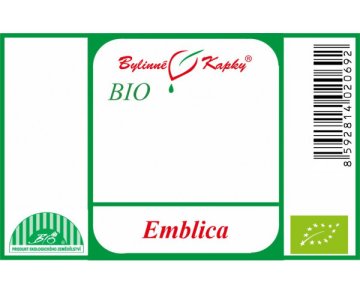 Emblica (emblika - embilika - Ámalaki) BIO - bylinné kapky (tinktura)  50 ml