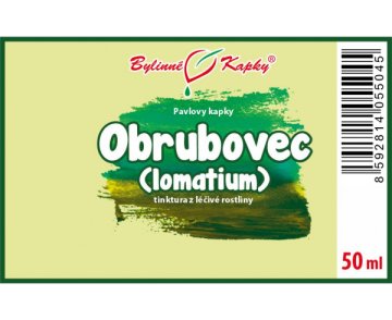 Obrubovec (lomatium) - bylinné kapky (tinktura) 50 ml