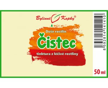 Čistec - kapky Duše rostlin (tinktura) 50 ml