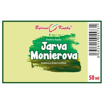 Jarva Monierova (TCM) - Pavlovy bylinné kapky (tinktura) 50 ml