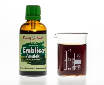 Emblica (emblika - embilika - Ámalaki) - bylinné kapky  (tinktura) 50 ml