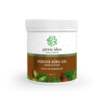 Green Idea (Topvet) - Dubová kůra masážní gel 250 ml