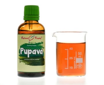 Pupava - bylinné kapky (tinktura) 50 ml