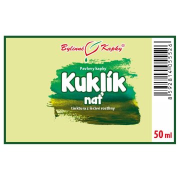 Kuklík nať - Pavlovy bylinné kapky (tinktura) 50 ml