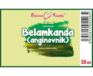 Belamkanda (angínovník) - Pavlovy bylinné kapky (tinktura) 50 ml