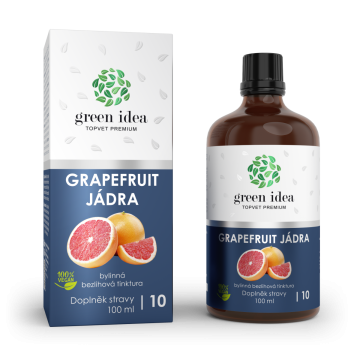 Green Idea (Topvet) - Grapefruit jádra - bezlihová tinktura 100 ml