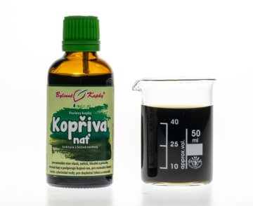 Kopřiva nať - bylinné kapky (tinktura z kopřivy) 50 ml