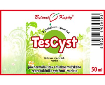 TesCyst - Bylinné kapky (tinktura) Bylinkářovo tajemství 50 ml