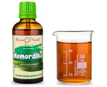 Momordika (momordica, hořká okurka, hořký meloun) - bylinné kapky (tinktura) 50 ml